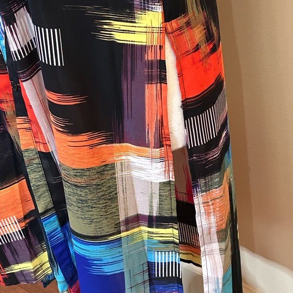 Spense | NWT Size Large Abstract Print Cover-Up - Picture 4 of 8